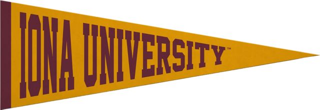 Iona University 5x15 Pennant