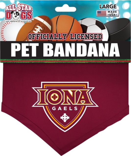 Iona University Pet Bandana