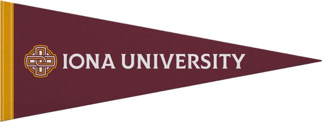 Iona University 9x24 Pennant