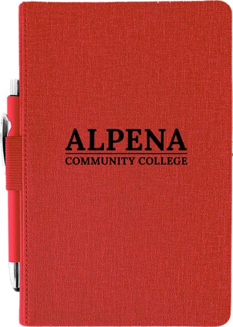 Alpena Community College Journal with Pen