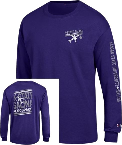 Kansas State University Salina Aerospace and Technology Long Sleeve T-Shirt