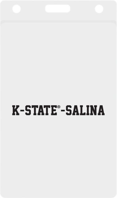 Kansas State University Salina Aerospace and Technology Thumb Notch Card Guard