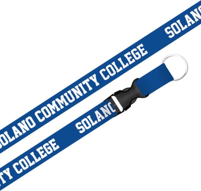 Solano Community College Lanyard with Buckle