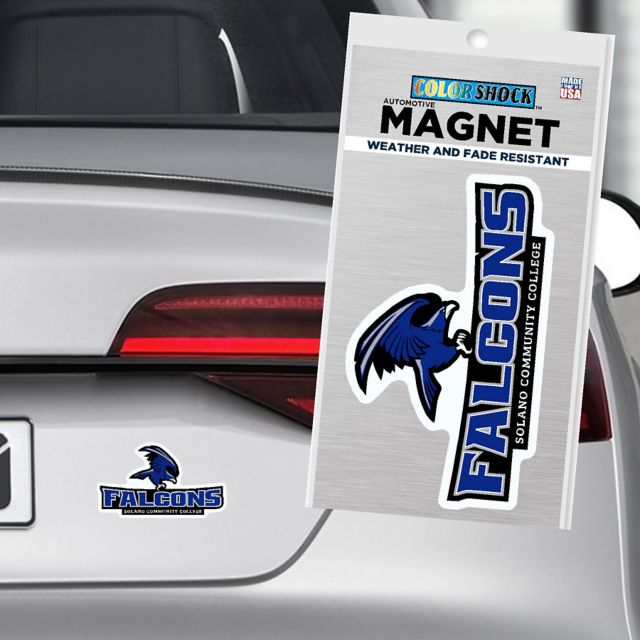 Solano Community College Falcons 4'' x 4'' Magnet
