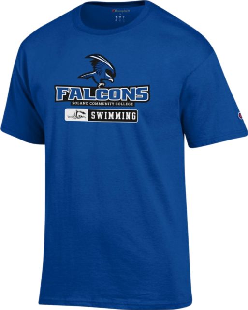 Solano Community College Falcons Swim Short Sleeve T-Shirt