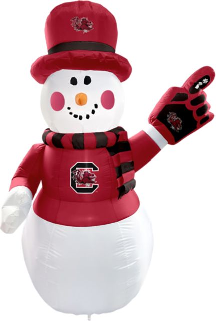 University of South Carolina 7 Foot Inflatable Yard Snowman