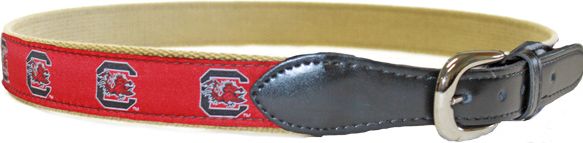 University of South Carolina Buckle Ribbon Belt