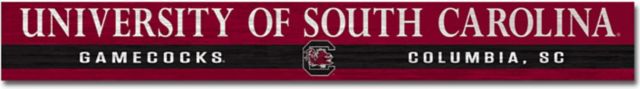 University of South Carolina Doorway Plank Sign 4x36 - ONLINE ONLY