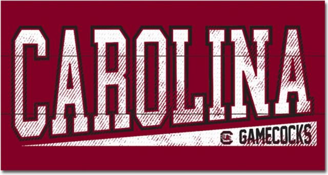 University of South Carolina 11x20 Wood Plank Sign - ONLINE ONLY