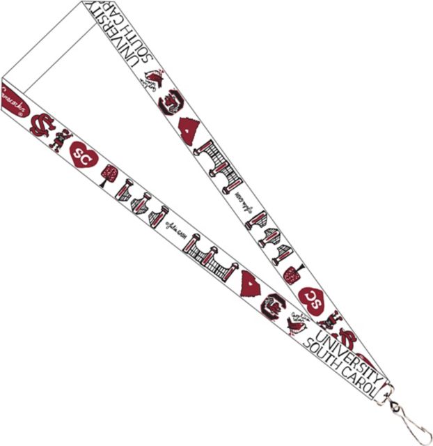 University of South Carolina 3/4'' Lanyard
