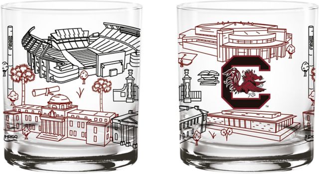 University of South Carolina 14 oz. Rocks Glass