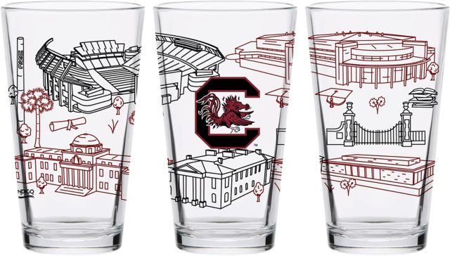 University of South Carolina 16 oz. Pint Glass