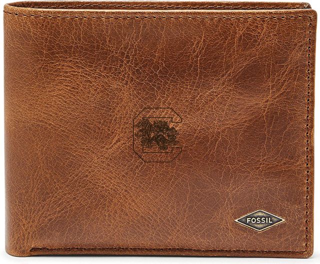 Fossil Leather Ryan RFID Passcase - Dark Brown - ONLINE ONLY