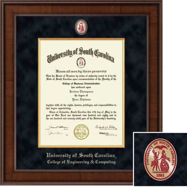 Church Hill Classics Presidential, Engineering and Computing, 11x14, PhD, Diploma Frame - ONLINE ONLY