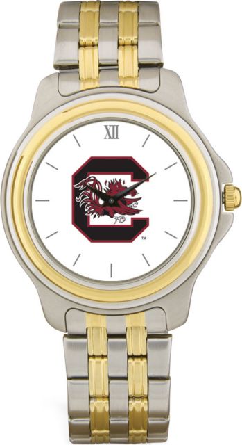 CSI Men's Two-Toned Wristwatch With Colored Medallion - ONLINE ONLY
