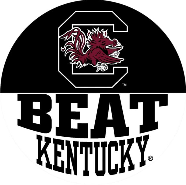 University of South Carolina 3" Beat Kentucky Button