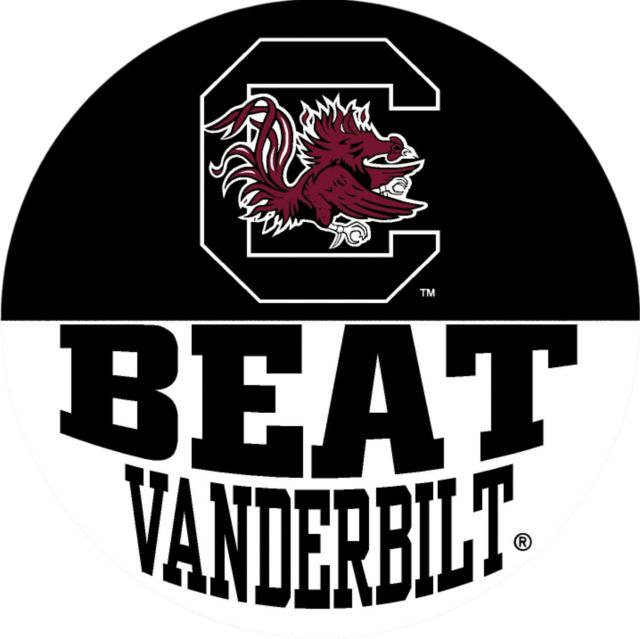 University of South Carolina 3" Beat Vanderbilt Button