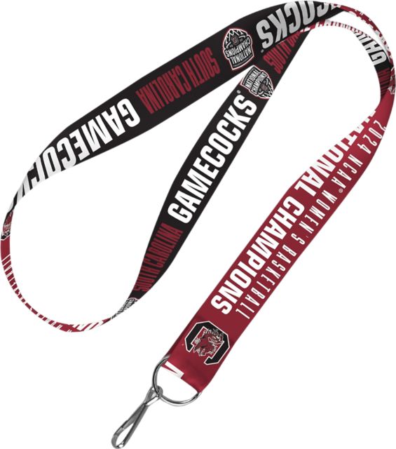 University of South Carolina Women's Basketball 2024 National Champions 1'' Lanyard