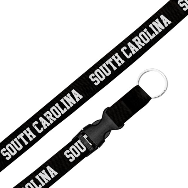 Jacksonville State University JSU Gamecocks NCAA Car Keys ID Badge Holder Lanyard Keychain Detachable Breakaway Snap Buckle