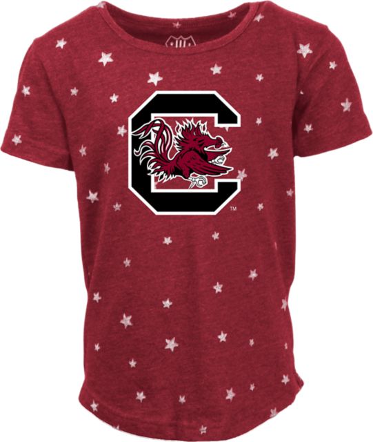 University of South Carolina Gamecocks Toddler Girls Shimmer Short Sleeve T-Shirt