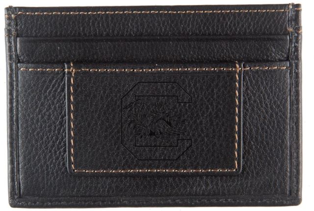 University of South Carolina Leather Card Holder