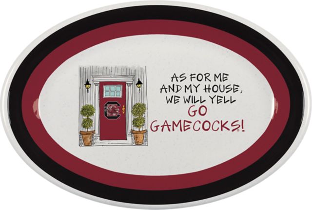 University of South Carolina Large Oval Shaped Platter