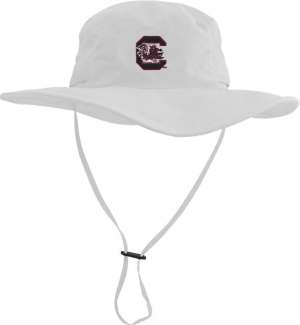 South Carolina Gamecocks White Relaxed Twill Bucket Hat White / S/M | League-Legacy