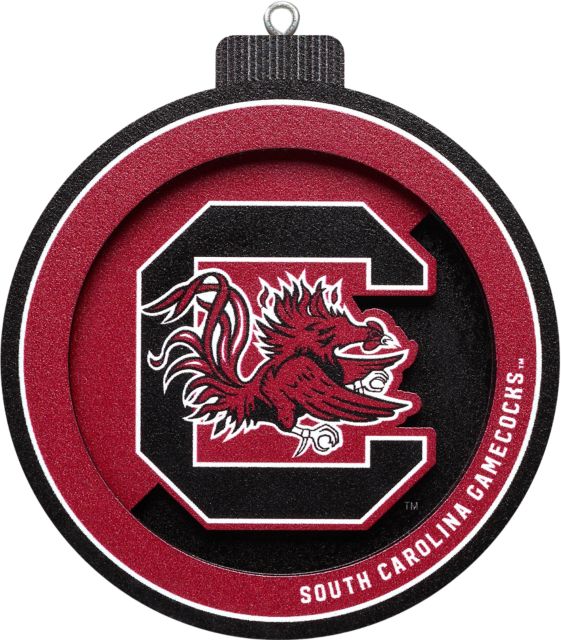 University of South Carolina 3D Ornament