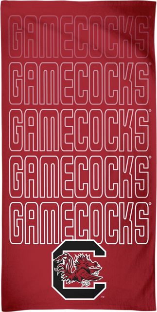 University of South Carolina Gamecocks 30 x 60 Beach Towel