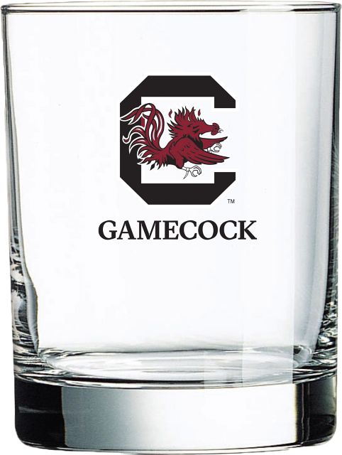 University of South Carolina Double Old Fashioned 14 oz. Glass