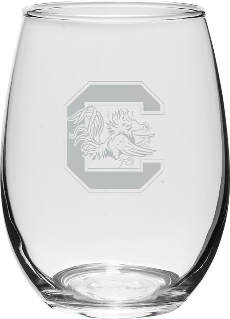 University of South Carolina 21 oz. Wine Glass