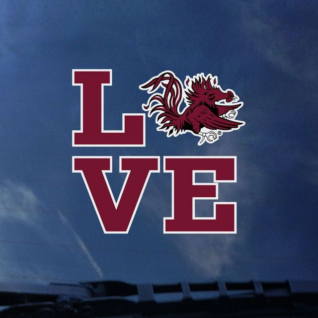 University of South Carolina Gamecocks 'Love' Decal