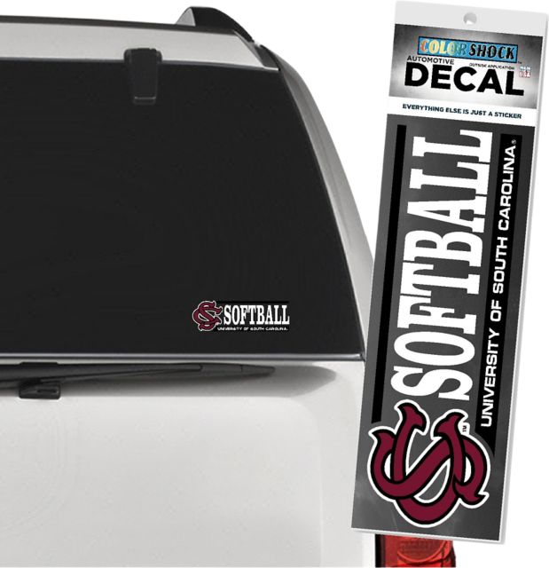University of South Carolina Softball Decal
