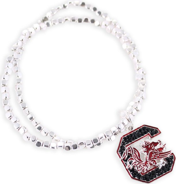 University of South Carolina Crystal Logo Bracelet
