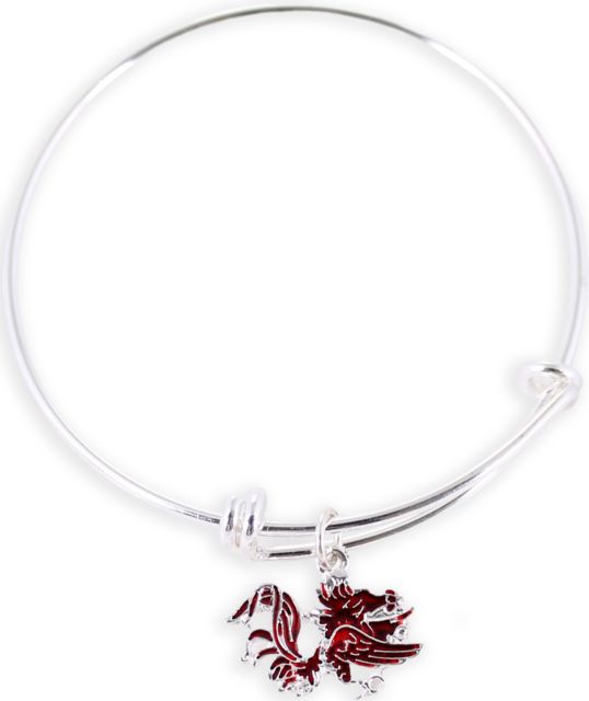 University of South Carolina Enamel Logo Wire Bracelet