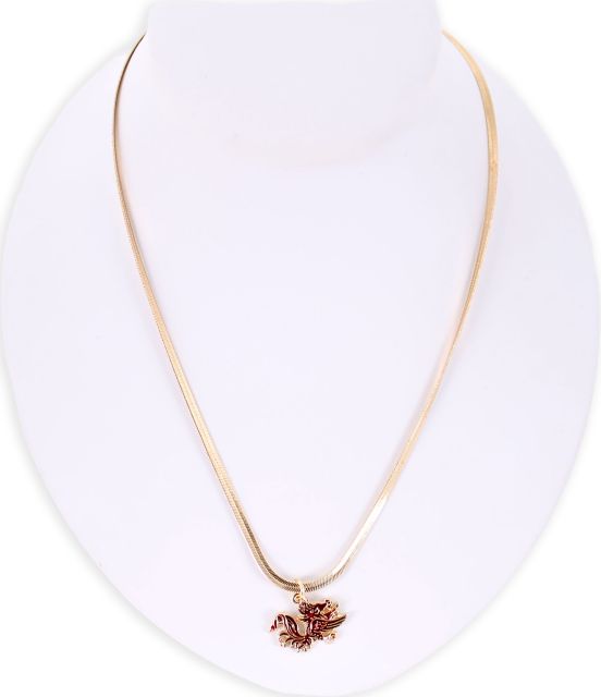 University of South Carolina Gold & Enamel Necklace