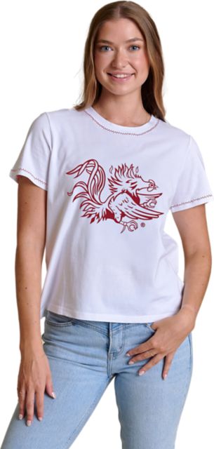 University of South Carolina Women's Embroidered Short Sleeve T-Shirt
