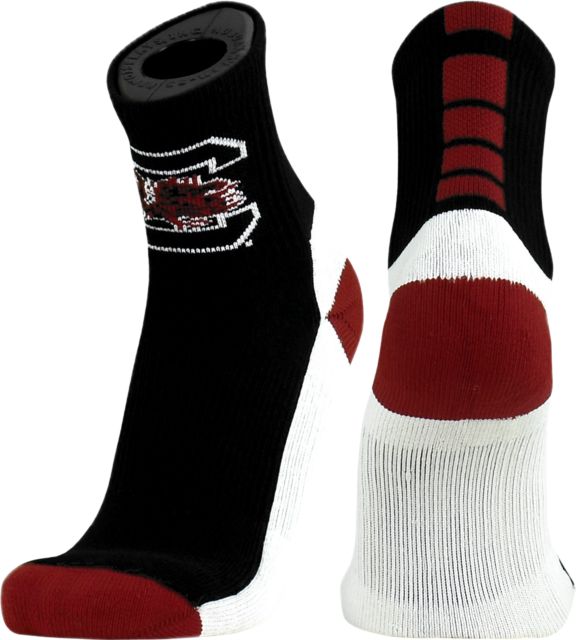 University of South Carolina Quarter Cut Socks