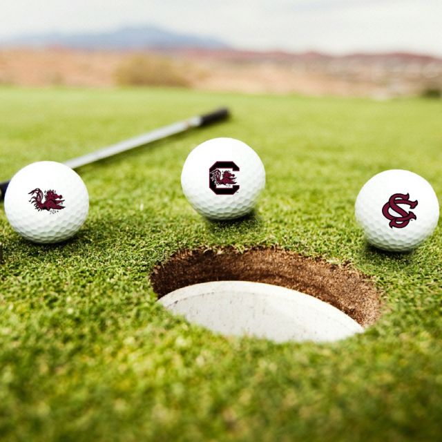 University of South Carolina 3-Count Golf Ball