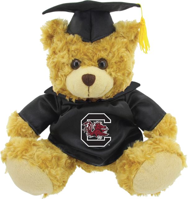 University of South Carolina 12'' Graduation Plush Bear - ONLINE ONLY