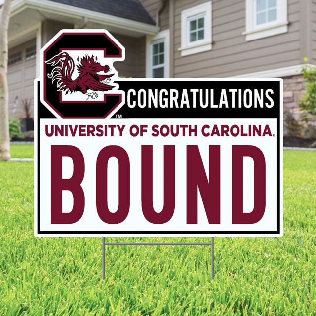 University of South Carolina Bound 22 x 19 Lawn Sign