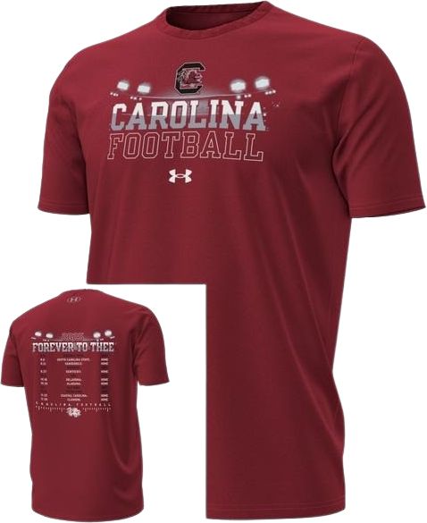 University of South Carolina 2025 Football Schedule Short Sleeve T-Shirt