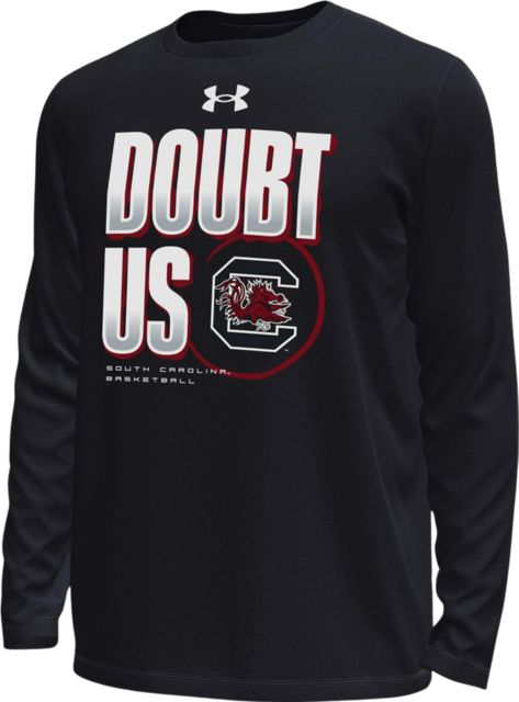 University of South Carolina Gamecocks Basketball Doubt Us 2025 Bench Long Sleeve T-Shirt