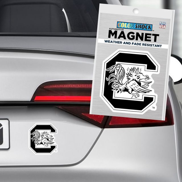 University of South Carolina 4x4 Gamecocks Magnet