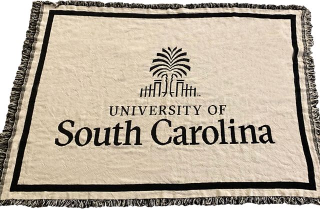 University of South Carolina Afghan Blanket