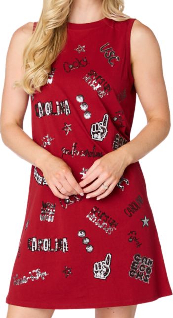 University of South Carolina The South Carolina Sequin Spirit Sleeveless Dress