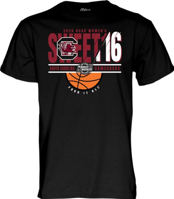 University of South Carolina Women's Basketball 2026 Sweet 16 Short Sleeve T-Shirt