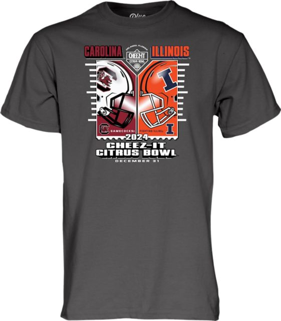University of South Carolina Football 2024 Citrus Bowl Match-Up Short Sleeve T-Shirt