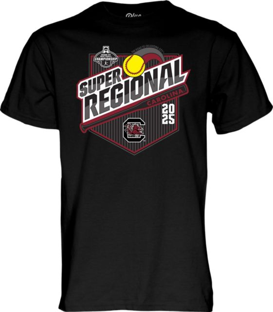 University of South Carolina Softball 2025 Super Regionals Short Sleeve T-Shirt