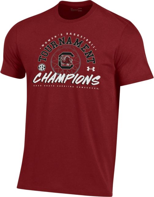 University of South Carolina Women's Basketball 2024 Conference Champs Short Sleeve T-Shirt